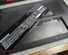 Schenker Connect 15 with its battery removed
