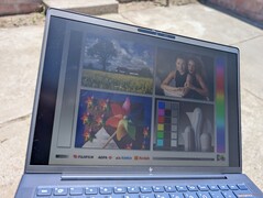 Outdoors under sunlight
