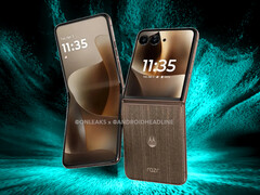 The Razr 70 Ultra in one of its reported launch colours.