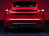 The Model 3 Highland facelift in new Flame Red color (image: Tesla)
