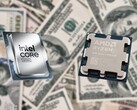 AMD and Intel are reportedly releasing successors to their current-gen Zen 5 (pictured right) and Arrow Lake (pictured left) CPUs in 2026. (Image source: Unsplash, Intel, Notebookcheck, edited)