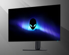 Alienware AW3226Q 32-inch 4K OLED monitor front shown at angle