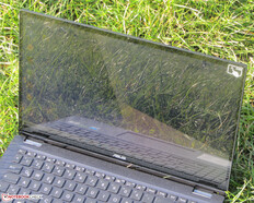 ZenBook outdoors (taken in bright sunlight)