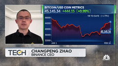 Binance CEO details his sizeable Forbes investment (image: CNBC/YouTube)