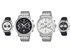 Pictures of the new Casio BMS-500 collection against a white background.
