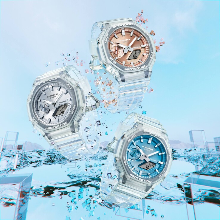 The Casio Bright Metallic watches will launch in Europe. (Image source: Casio)