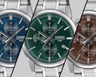 From left to right, Casio MTP-E510D-2A2V, MTP-E510D-3AV, and MTP-E510D-5AV. (Image source: Casioblog)