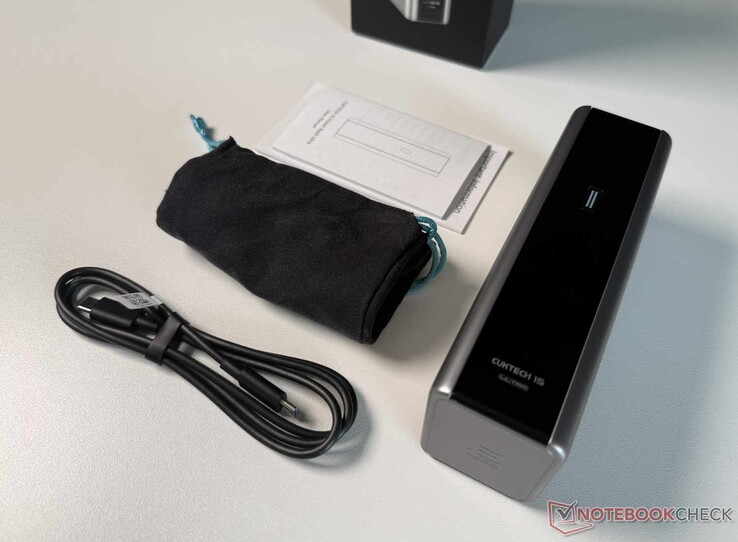 Scope of delivery of the Cuktech 15 Ultra