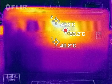 Heat generation bottom side (load)