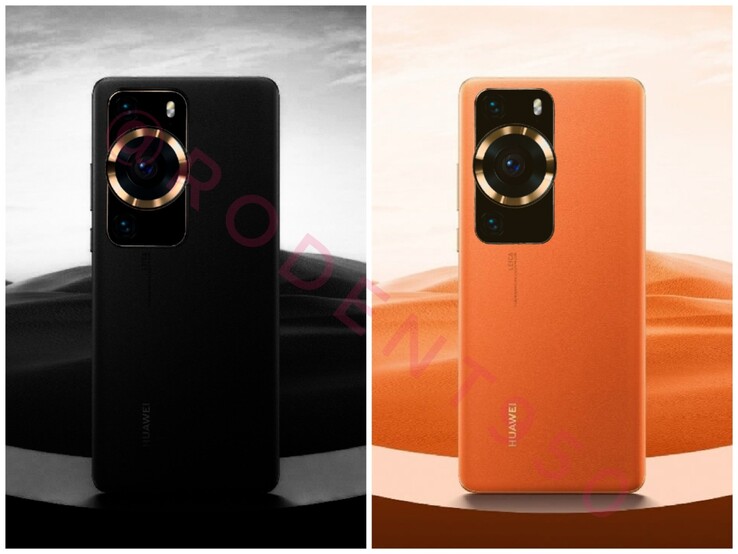 ...forms the basis of iniitial "Huawei P60" renders. (Source: Digital Chat Station via Weibo, RODENT950 via Twitter)