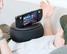 The Mechanism Gaming Pillow is designed to make handheld gaming more comfortable and help prevent numb arms and hands.
