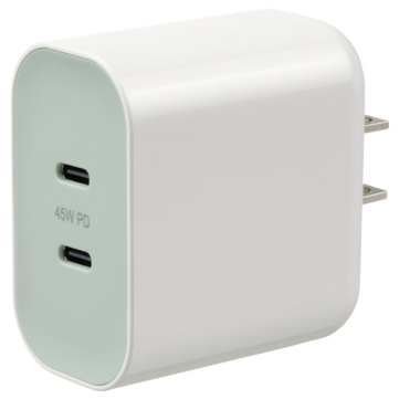 The IKEA SJÖSS 45W 2-port USB charger. (Image source: IKEA)