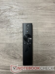 The remote will be familiar to anyone who's used an Xgimi projector before.