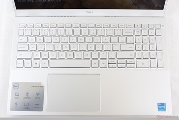 No changes in keyboard layout or feedback from last year's Inspiron laptops