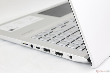 Nearly all the ports are along the right edge