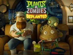 Plants vs. Zombies Replanted banner is shown (Image source: screenshot, Plants vs. Zombies YouTube with edits)