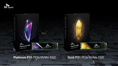 SK Hynix launches Gold P31 and Platinum P31 PCIe NVMe SSDs with 4D NAND flash (Source: SK Hynix)