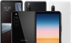 The Sony Xperia 10 III in the new live image resembles the OnLeaks renders. (Image source: AndroidNext/OnLeaks/Voice - edited)