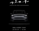 Official invitations to the Tesla Model Y delivery day event have already been sent out (Image: Electrek)