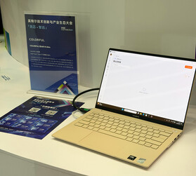 The laptop from another angle
