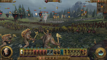 An image showing an army in Total War: Warhammer.
