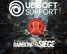 Ubisoft support and Rainbow Six Siege logos are shown (Image source: Ubisoft Support with edits)