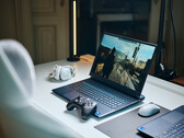 An Alienware 18 Area 51 Gaming Laptop running Alan Wake II