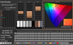 CalMAN: ColorChecker (calibrated)