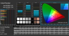 CalMAN: ColorChecker (calibrated)