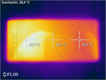 Thermal image - top