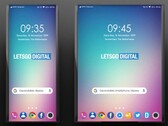 This render resembles the device teased by LG. (Image: Letsgodigital)