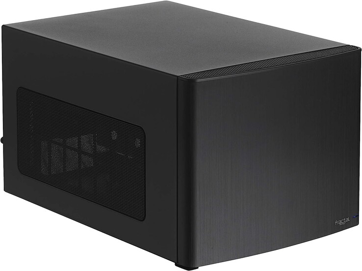 The Fractal Node 304 makes an excellent NAS case with support for up to 6 drives, but literally any case with 3.5 inch bays will work. (Source: Amazon)