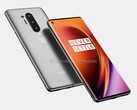 The OnePlus 8 series may look like this. (Source: OnLeaks/91Mobiles)