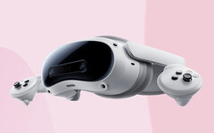 The Pico 4 ultra weighs 580g and can connect to compatible PCs. (Image source: Pico)