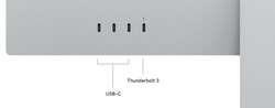 Ports of the Studio Display (image: Apple)