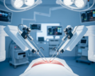 An illustrative image of the surgical robot at work (Image source: AI-generated image)