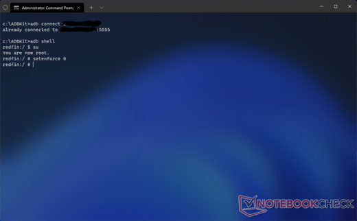 Disable SELinux as root