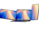 Jsaux FlipGo Horizon dual portable monitors can be used in both landscape and portrait modes. (Image source: Jsaux)