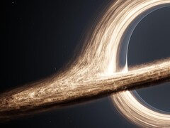 An artist&#039;s illustration showing a black hole. (Image source: AdisResic - Pixabay)