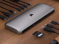 The Corsair TBT200 Thunderbolt 4 Dock is discounted in the US. (Image source: Corsair)