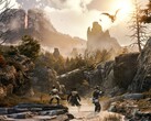 An image showing a dragon in GreedFall.