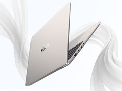 The MagicBook X Plus 2026 series is powered by a rather unamusing Panther Lake processor. Pictured: a promo picture showing the thin and light design.