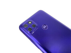 Motorola&#039;s battery giant can also be purchased in glossy purple.