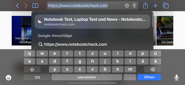 Keyboard horizontal