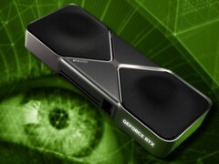 It&#039;s worth keeping an eye on the GeForce RTX 5090 in 64-bit applications. (Image source: Nvidia - edited)