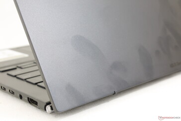 Smooth aluminum texture is susceptible to unsightly fingerprint buildup