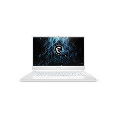 MSI Stealth 15M - Pure White. (Image Source: MSI)