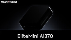 Minisforum Elimite Mini AI370 will feature the Ryzen AI 9 HX 370 (Image source: Minisforum - edited)