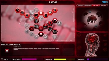Pictured: A gameplay screenshot from Plague Inc: Evolved.