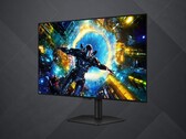 32-inch Samsung Odyssey G7 4K OLED monitor shown at side angle